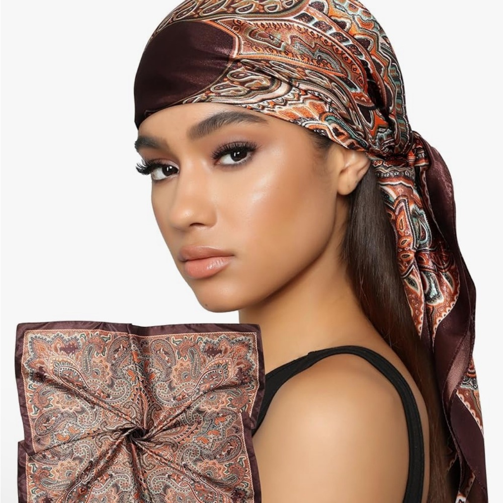 Colorful Paisley and Floral Scarves all 7 for $29